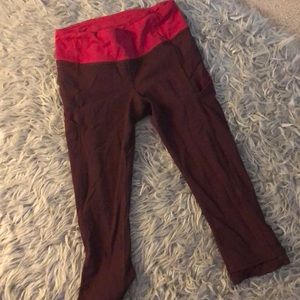 Size 4 Lululemon Capri leggings
